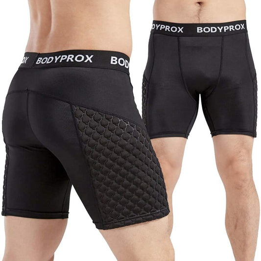 Pantalones cortos deslizantes de béisbol para hombre