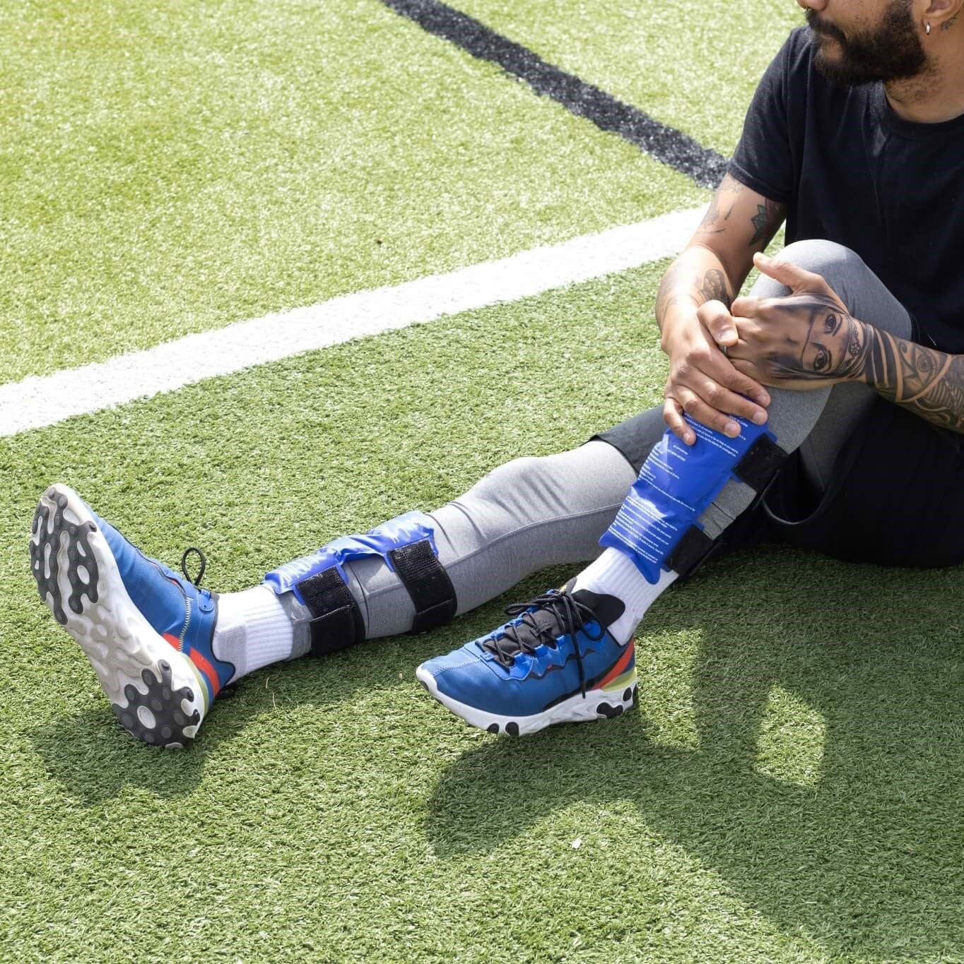 Compresas de gel para espinilleras